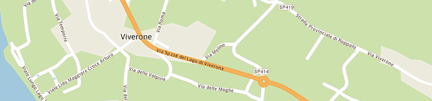 Mappa della impresa cavagnetto patrizia a VIVERONE