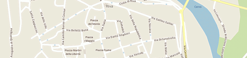 Mappa della impresa energia italia (srl) a BIELLA