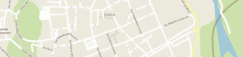 Mappa della impresa unicredit banca spa a BIELLA