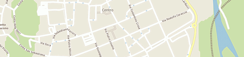 Mappa della impresa banca intesa spa a BIELLA