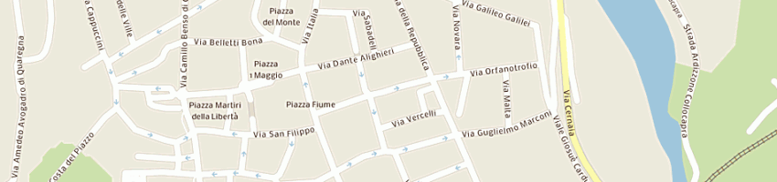 Mappa della impresa circolo culturale orto degli angeli a BIELLA