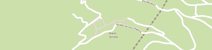 Mappa della impresa albergo liliana a DIANO MARINA