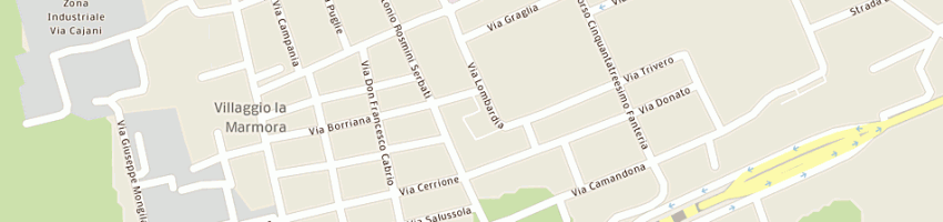 Mappa della impresa marangon orietta a BIELLA