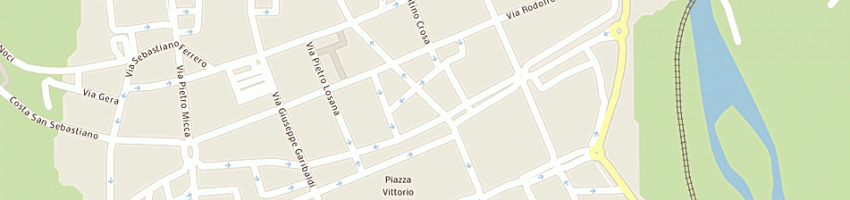 Mappa della impresa minola srl a BIELLA