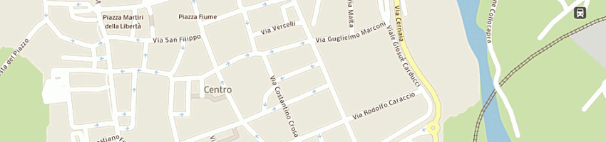 Mappa della impresa studio legale associato ritella a BIELLA