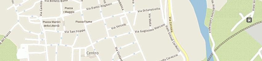 Mappa della impresa la tavernetta di friddini salvatore e c - snc a BIELLA