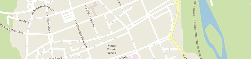 Mappa della impresa gf moda di di salvo filippa a BIELLA