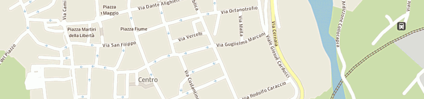 Mappa della impresa defabianis paola e c di defabianis paola e ciarletti fabrizio snc a BIELLA