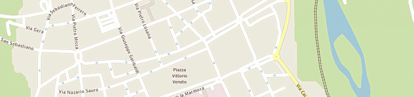 Mappa della impresa crestani giorgio a BIELLA