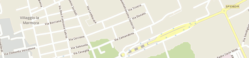 Mappa della impresa nicosia claudio a BIELLA