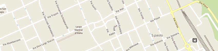 Mappa della impresa grosso alberto a BIELLA