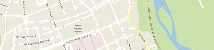 Mappa della impresa gisella di ramella paia gisella e c (snc) a BIELLA