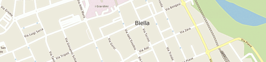 Mappa della impresa carletta rinaldo a BIELLA