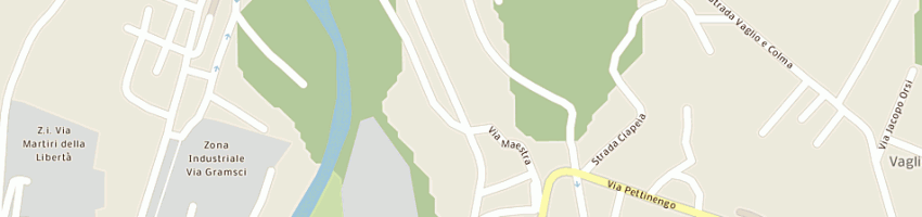 Mappa della impresa canova lido a BIELLA