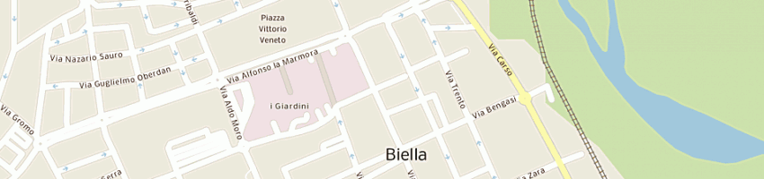Mappa della impresa cogebi sas di fileppo gilberto e c a BIELLA