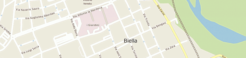 Mappa della impresa gruppo servizi odontotecnici sas di ianutolo claudia e c a BIELLA