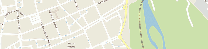 Mappa della impresa studio biella sas a BIELLA