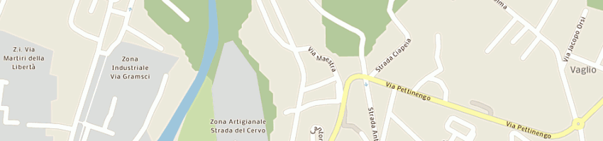 Mappa della impresa orsetti franco a BIELLA