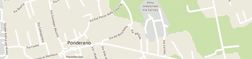 Mappa della impresa bianconi roberto a PONDERANO