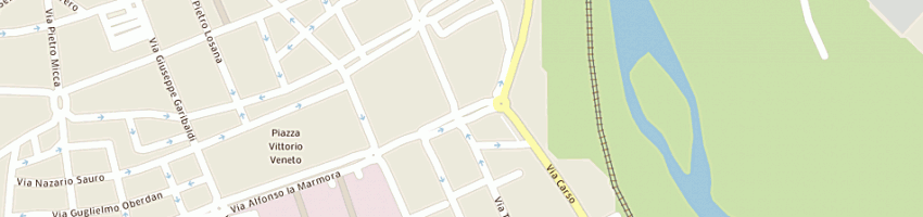 Mappa della impresa peretto raffaella a BIELLA