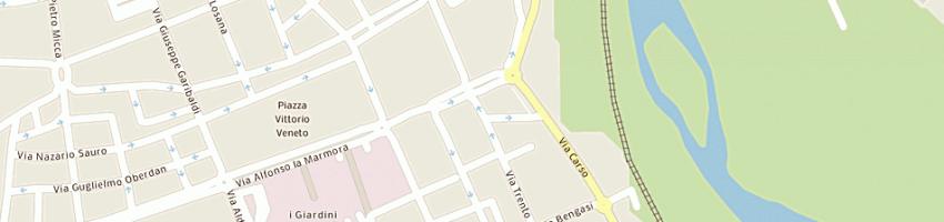 Mappa della impresa rosazza manuel silvano a BIELLA