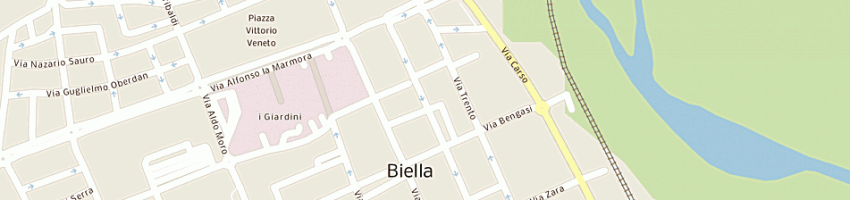 Mappa della impresa dora - srl a BIELLA