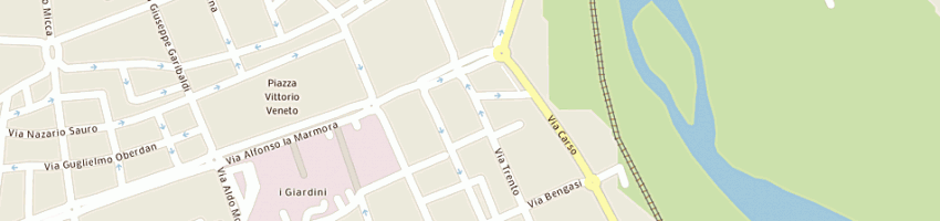 Mappa della impresa meini maurizio a BIELLA