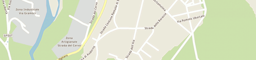 Mappa della impresa laboratorio odontoprotesico di antonello e guglielminotti (snc) a BIELLA