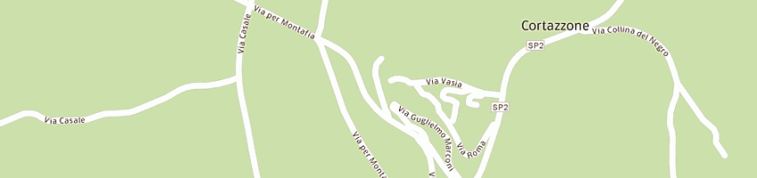 Mappa della impresa callandrone pietro a CORTAZZONE