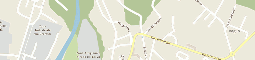 Mappa della impresa scuole pubbliche elementari vandorno a BIELLA