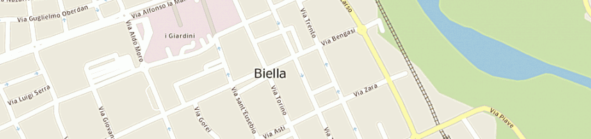 Mappa della impresa formater a BIELLA