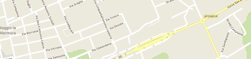 Mappa della impresa natale leonardo a BIELLA