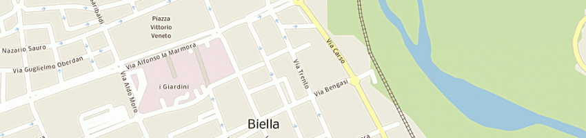 Mappa della impresa rosso edoardo gilio a BIELLA