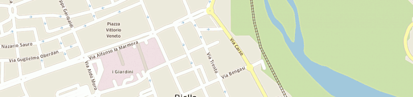 Mappa della impresa studio galfione baroz marina a BIELLA
