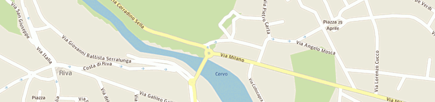 Mappa della impresa milan a e c di claudio milan e c (sas) a BIELLA