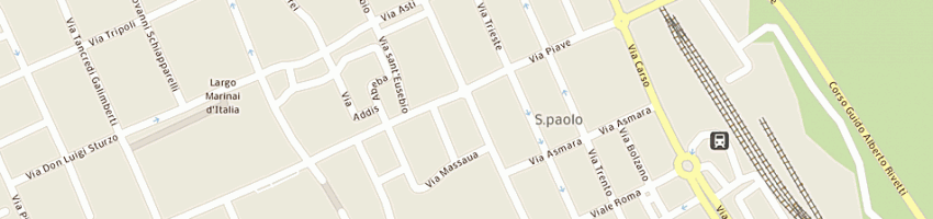 Mappa della impresa sport way - srl a BIELLA