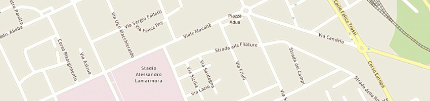 Mappa della impresa dato giampiero a BIELLA