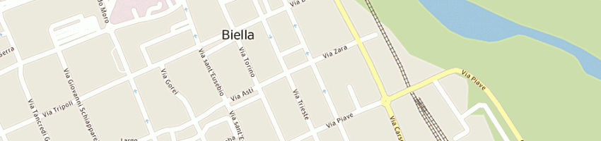 Mappa della impresa sib software house srl a BIELLA