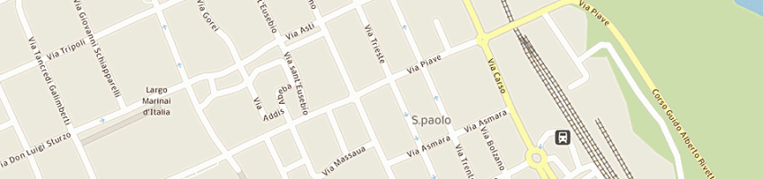 Mappa della impresa party service di colletta vito a BIELLA