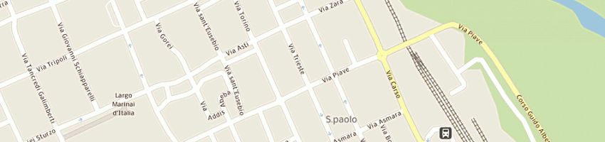 Mappa della impresa dafi costruzioni srl a BIELLA