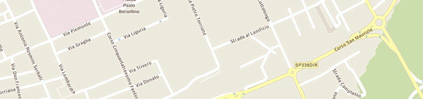 Mappa della impresa del gaudio raffaele a BIELLA