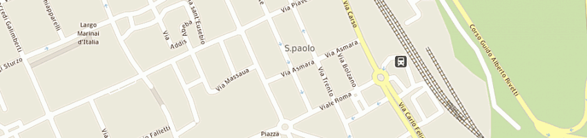 Mappa della impresa calligaris enzo a BIELLA