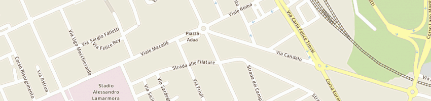 Mappa della impresa hotel coggiola a BIELLA