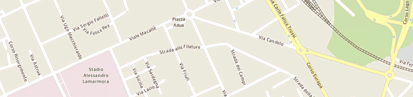 Mappa della impresa targa antonella a BIELLA