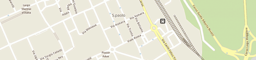 Mappa della impresa athena di derossi sergio e c sas a BIELLA