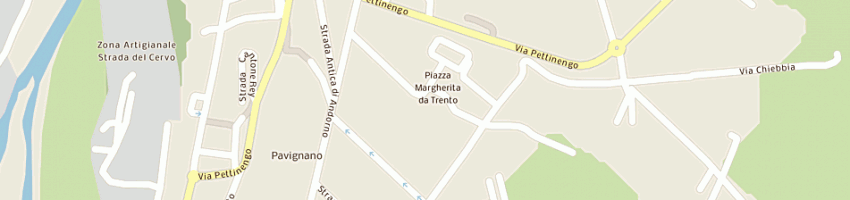 Mappa della impresa centro incontro anziani pavignano a BIELLA