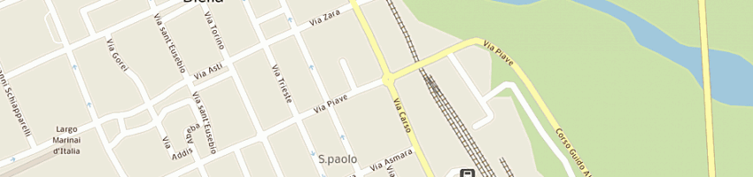 Mappa della impresa su misura - srl a BIELLA