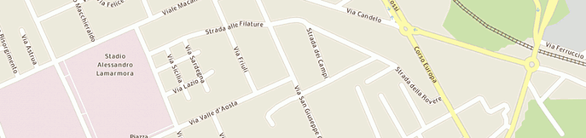 Mappa della impresa montecarlo prestiti sas di ramella paia simone a BIELLA