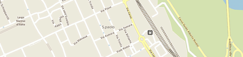Mappa della impresa sola sandro a BIELLA