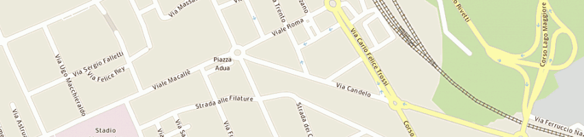 Mappa della impresa ristorante pizzeria la primavera a BIELLA